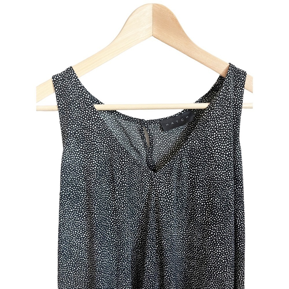HATCH Maternity Polka Dot Parachute Sleeveless Dress One Size Petite. - Picture 2 of 8